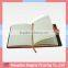 Colored 2016 A4 A5 A6 Sizes Debossing Faux Leather Notebook