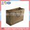 Wholesale Brown Decorative Kraft Paper Shopping Bags with Handles