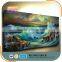 Glossy Printed Poly-Cotton Inkjet Canvas