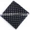 Mens' silk feel jacquard tie and pocket square