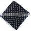 Mens' silk feel jacquard tie and pocket square