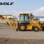 WOLF construction agricultural equipment backhoe loader JX45 with good appearance