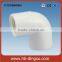 ASTM SCH40 PVC Fittings 90 Degree Elbow White Color