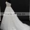 New factory real style! Luxy ball gown lace appliques ctrystal beading belt wedding dress