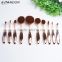 10 pieces rose gold mermaid makeup brush kits cosmetics make your own brand                        
                                                                                Supplier's Choice