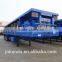 China High Quality Tri Axle 40 Feet Transport Flatbed Trailer With FUWA Axle