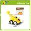 16cm kids plastic toy mini Bulldozer for sale