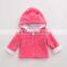 kids winter bright colored cheap plain hoodie housecoat