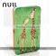 Passport cell phone and card holer leather young girl wallet with frame