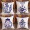 16x16cm luxury customized chinese embroidered cushion