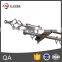 Top design wrought Iron Decoration Curtain Rod with finial bracket Accessories