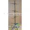 adjustable metal revolving hanger display stand for export