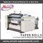 ATM receipt paper slitting rewinding machine