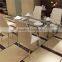 PU Leather Chromed Metal Contemporary Dining Chair