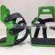 ALUMINIUM ENDURANCE FLEX RIDE CAGED SAFETY STIRRUPS GREEN