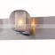 Contracted global steel grid-like shade wall light fixtures