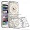 Samco Ultra Thin Slim Armor Hybrid Case for iPhone 6, Beautiful Flower PC TPU Case for iPhone 6