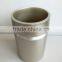 Factory wholesale Brushed Ceramic Bath Accessories Set Holder 4 pcs : tumbler, soap dish, dispenser, toothbrush holder