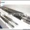 plastic extruder machine conical twin bimetallic screw and barrel