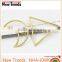 2015 newest fashion gold metal moon hair clip