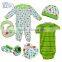 2016 latest newborn baby gift set plain baby rompers