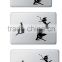 Easily removable vinyl stickers for ipad/laptop