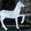 Lighting Led Acrylic Ice Show Horse,Elegant Ice Horse Decoration For Display,Horse Led Acrylic Outdoor Christmas Decorations