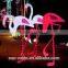 High Quality Flamingo Sculpture Led 3d Motif Light Animal Holiday Decoration Lighting