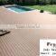 CE Certificated Anti-aging Solid Composite Decking WPC wood plastic composite 120*50mm