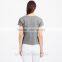 Hot selling T-shirt with flutter bottom