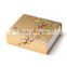 Wholesale hot sale folding yellow cardboard gift box