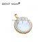 2016 China dongguan supplied wholoesale price simple gold pendant design