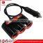 120W 3 Way 12V Auto Car Cigarette Lighter Socket with Dual USB