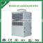 Modular portable air cooled chiller for air conditioning heat pump