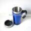 Stainless Steel Mug With Colorful Plastic Outer Decoration Without Handle
