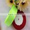 Wholesale Single Face China Red 100% Polyester Satin Ribbon Roll For Festival Wedding Party Decoration 25 yds/roll