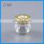 Gold cap as small cosmetic jar
