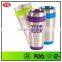 food grade insulated 16oz stainless steel personalized coffee mug with screw lid