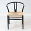 Wegner Y-Chair Peacock The Wing Chair