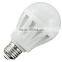 AC220-240V E27 7W 14*SMD5730 500LM 3000K Warm White Light LED Globe Bulbs/plastic led light bulb