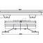 24inch 112pcs LED Police Light Bars, LED Warning/alarm mini light bars TBD8180A