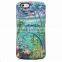 For iPhone 6 4.7 inch combo case tree lotus designs hard cover, iFace mall relief designed cases for iphone 6 plus 5.5
