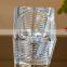 Square shaped whiskey glass cup clear water tumbler for sale