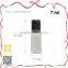 7ml lovely screw on cap empty clear glass bottle