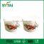 pe coated paper cup ice cream bowls withplastic and paper lid