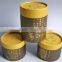 Round style paper material tube boxes for flower shipping