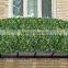 Cypress artificial green hedge for decoration