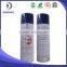 Uniform particles low penetration viscosity strong adhesive spray