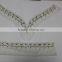 Fancy neck trim and waist trim set for prom dress