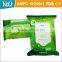 Non-woven Spunlace / Thermal Bonded / Hydrophilic Spunbond 10pcs Daily Custom Cleaning Wet Wipes
